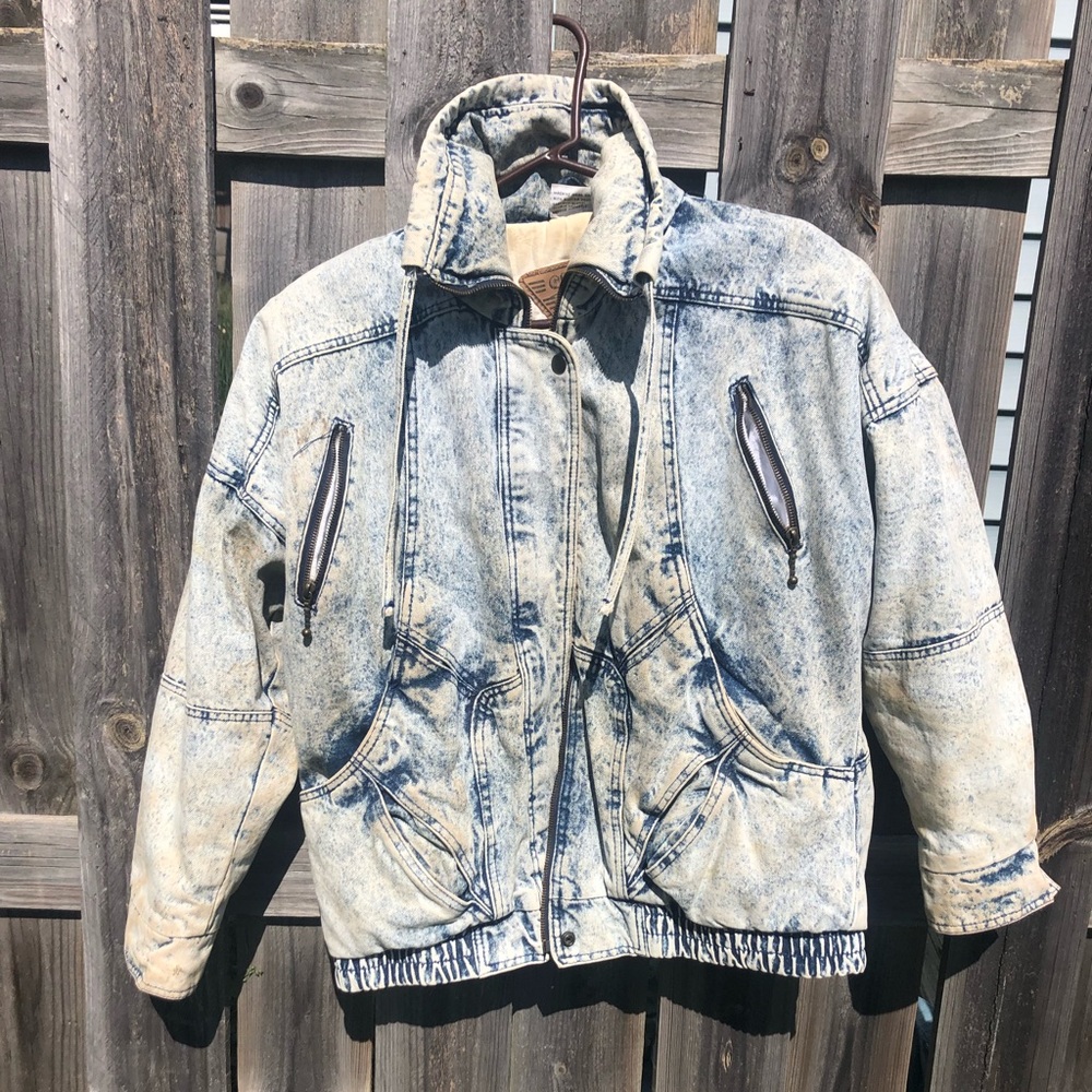 Distressed Denim Jacket